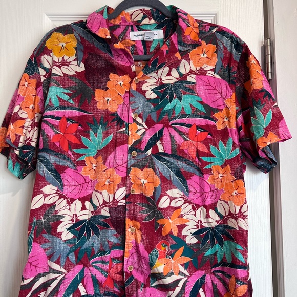 old navy hawaiian shirt